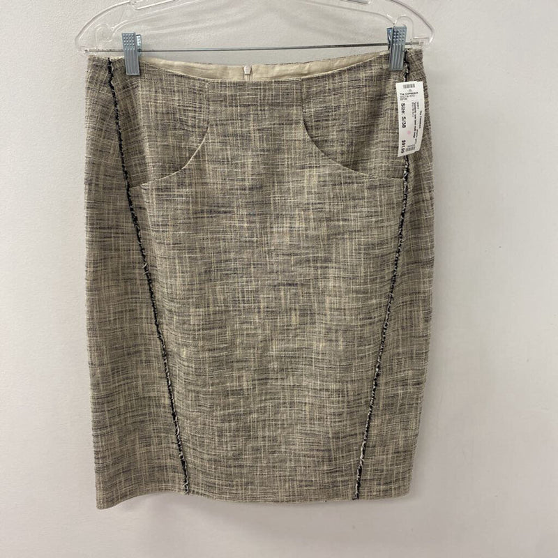 annette gortz WOMEN'S SKIRT multi beige black S/38