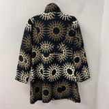 DESIGUAL WOMEN'S COAT black beige S/40