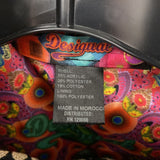 DESIGUAL WOMEN'S COAT black beige S/40