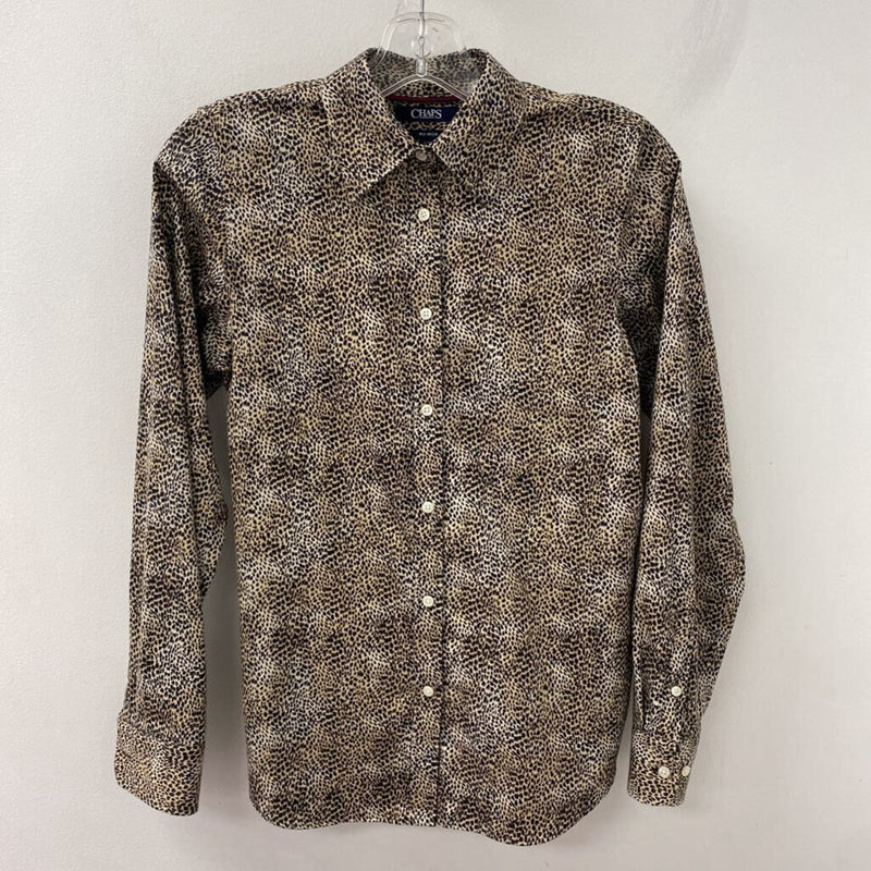 CHAPS WOMEN'S BLOUSE/SHIRT animal print S