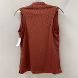 NIKE WOMEN'S ACTIVE TOP burnt orange S