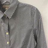 Banana Republic WOMEN'S BLOUSE/SHIRT white black 6