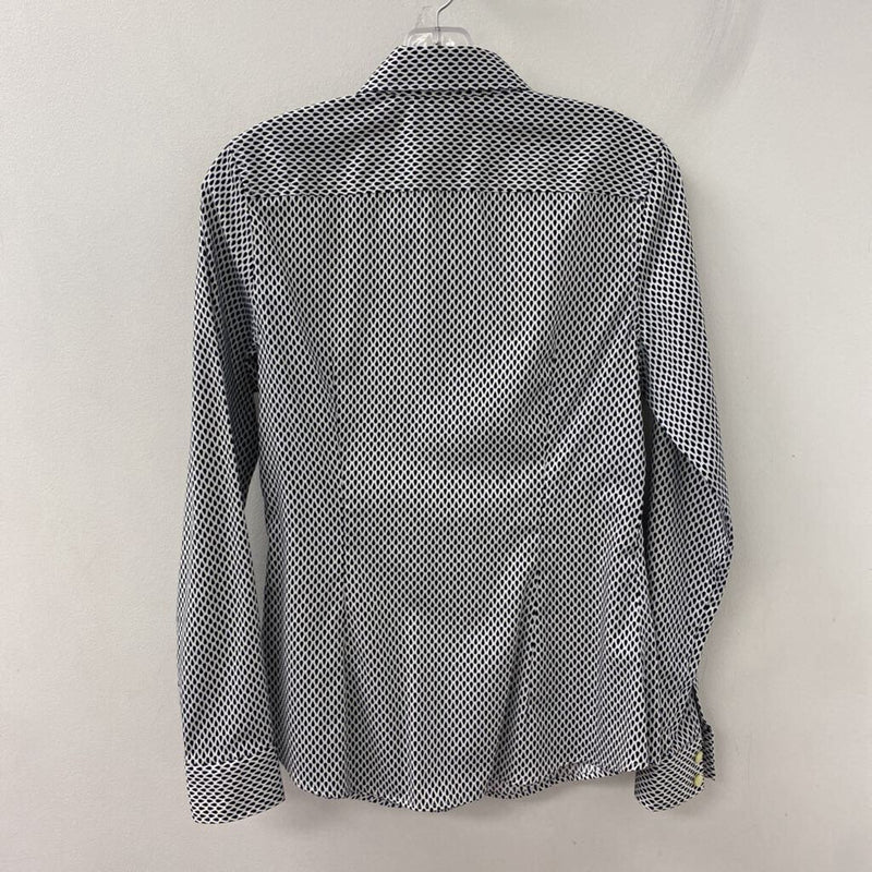 Banana Republic WOMEN'S BLOUSE/SHIRT white black 6