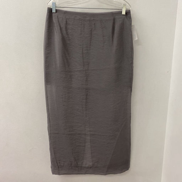 H&M WOMEN'S SKIRT grey 10