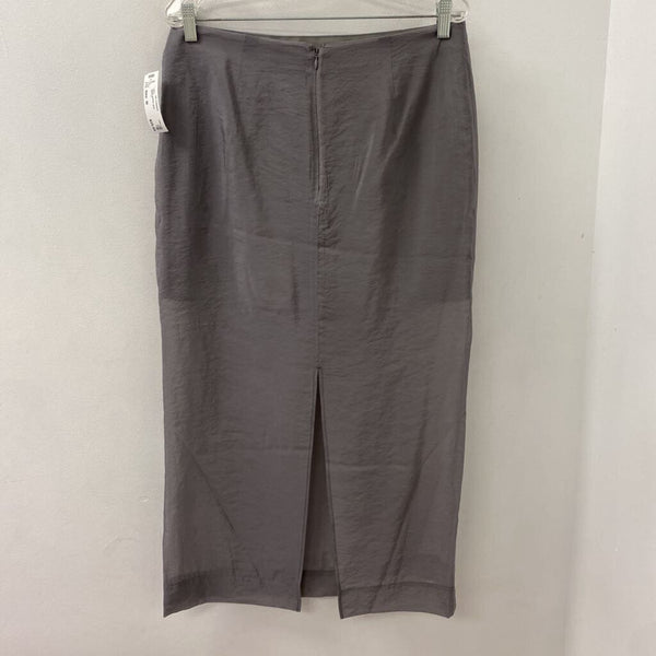 H&M WOMEN'S SKIRT grey 10