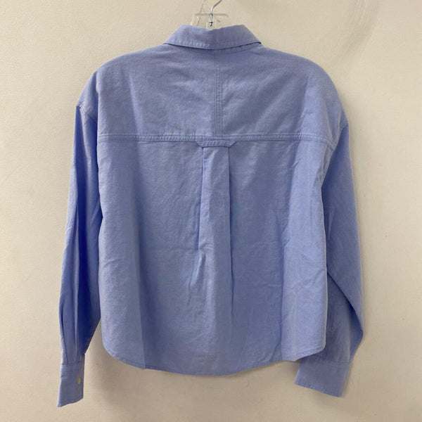 GAP WOMEN'S BLOUSE/SHIRT blue S