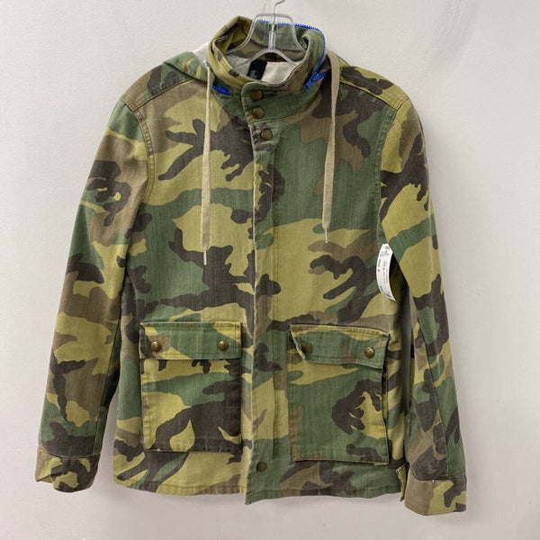 PD WOMEN'S COAT green brown S