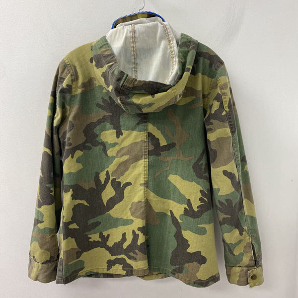 PD WOMEN'S COAT green brown S