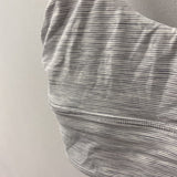 LULULEMON WOMEN'S ACTIVE BRA grey white S