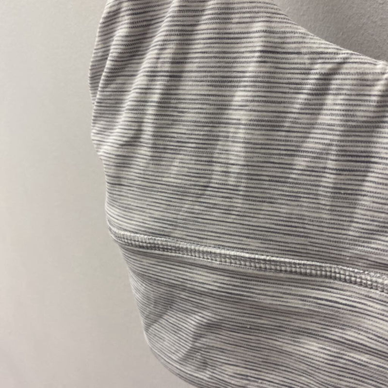 LULULEMON WOMEN'S ACTIVE BRA grey white S