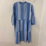 LEMONWOOD WOMEN'S DRESS blue white L