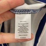 TALBOTS WOMEN'S DRESS navy red white M