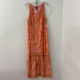 CHELSEA&THEODORE WOMEN'S DRESS pink orange L