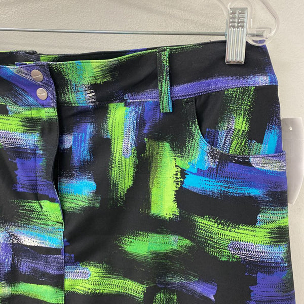 slazenger WOMEN'S ACTIVE BOTTOM black lime purple 10