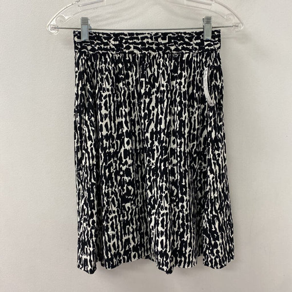 INWEAR WOMEN'S SKIRT black white 8