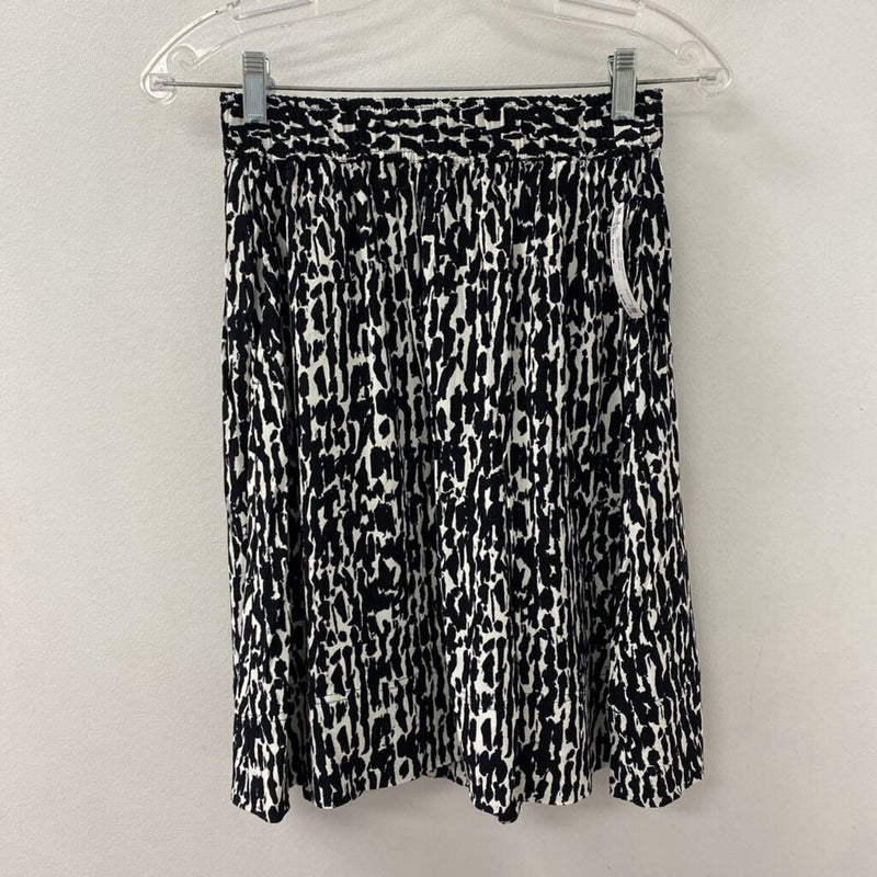 INWEAR WOMEN'S SKIRT black white 8