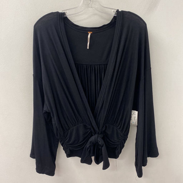 FREE PEOPLE WOMEN'S TOP black M