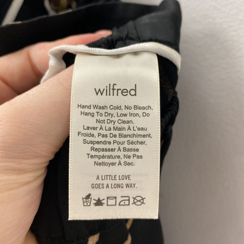 WILFRED WOMEN'S PANTS black beige S