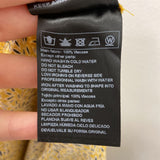 BA&SH WOMEN'S DRESS yellow black white L