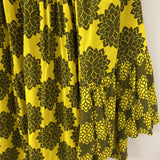 WOMEN'S DRESS yellow olive O/S
