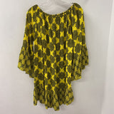 WOMEN'S DRESS yellow olive O/S