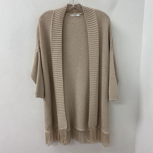 MANGO/MNG WOMEN'S CARDIGAN beige M