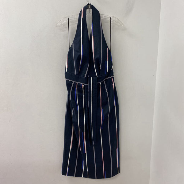 ISLA WOMEN'S DRESS navy pink blue white XL
