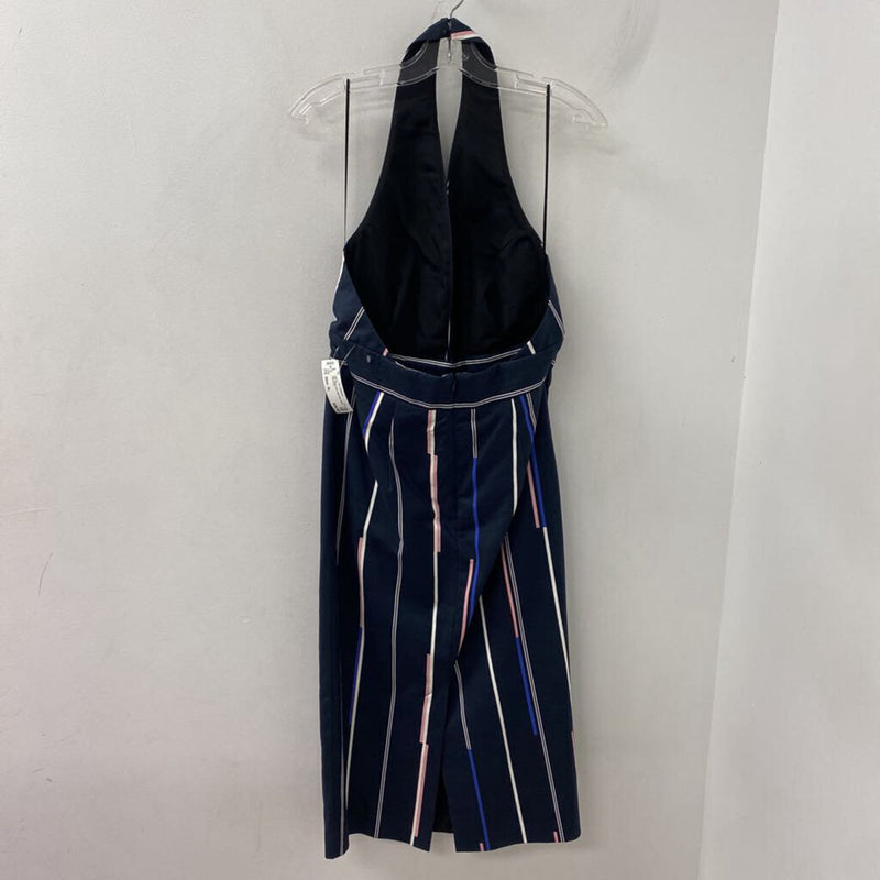 ISLA WOMEN'S DRESS navy pink blue white XL