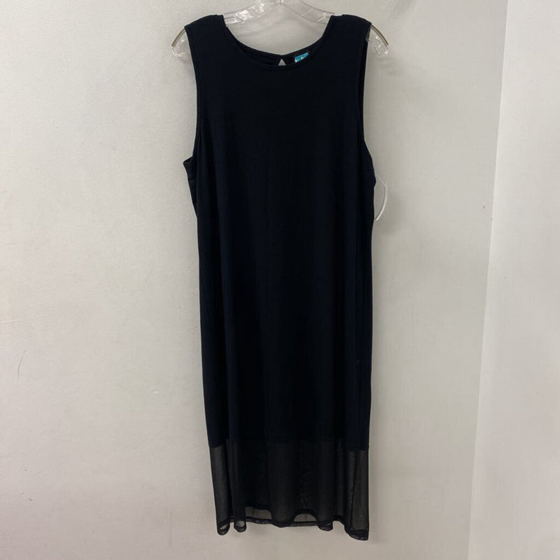 WOMEN'S DRESS black XL