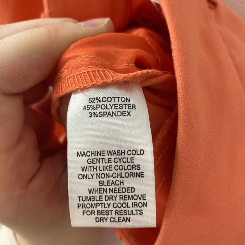 CALVIN KLEIN WOMEN'S PANTS orange 6