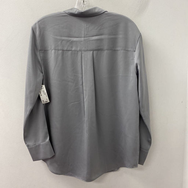 UNIQLO WOMEN'S BLOUSE/SHIRT grey M