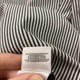 JNY jones new york WOMEN'S BLAZER/JACKET white grey stripe 8P