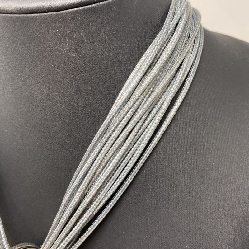 WOMEN'S NECKLACE grey silver