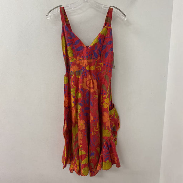 ALCHEMY WOMEN'S DRESS red multi mix S