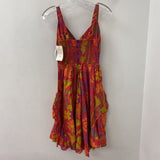ALCHEMY WOMEN'S DRESS red multi mix S
