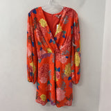GUESS WOMEN'S DRESS red multi mix 8