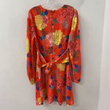 GUESS WOMEN'S DRESS red multi mix 8