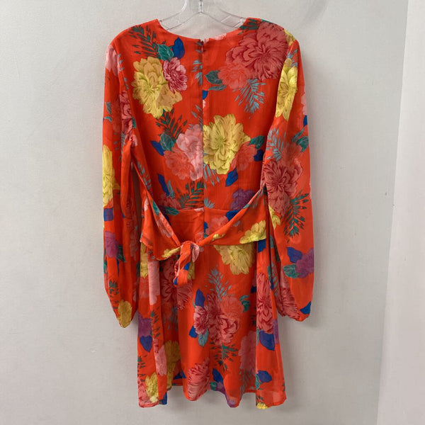 GUESS WOMEN'S DRESS red multi mix 8