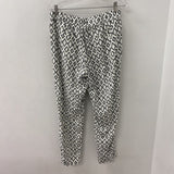 Banana Republic WOMEN'S PANTS print black white M