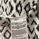 Banana Republic WOMEN'S PANTS print black white M
