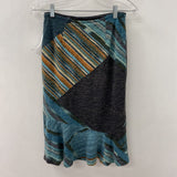 WOMEN'S SKIRT blue multi mix S