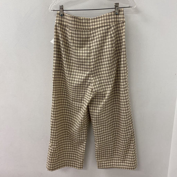 WOMEN'S PANTS tan black mix M/L