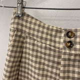 WOMEN'S PANTS tan black mix M/L