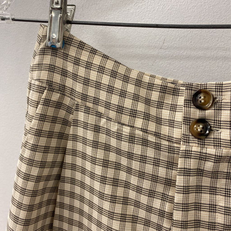 WOMEN'S PANTS tan black mix M/L