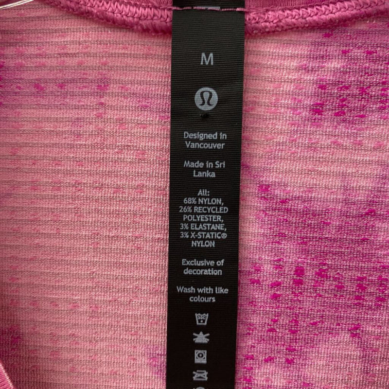 LULULEMON WOMEN'S ACTIVE TOP pink M