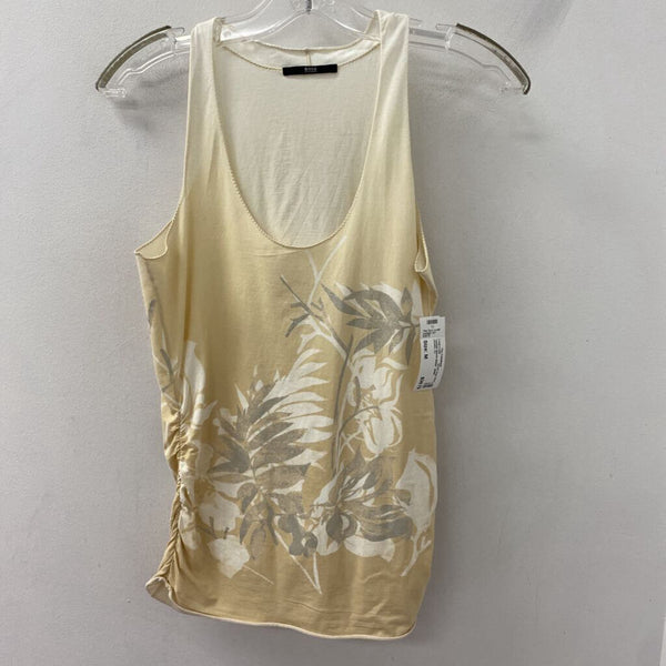 BOSS hugo boss WOMEN'S TANK/CAMI butter white silver M