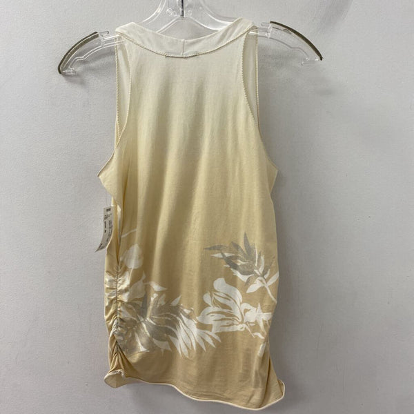 BOSS hugo boss WOMEN'S TANK/CAMI butter white silver M
