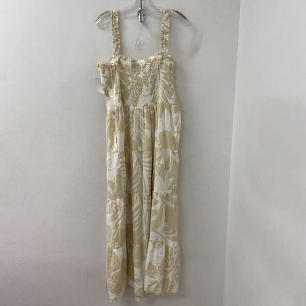 GAP WOMEN'S DRESS white oatmeal mix XXL
