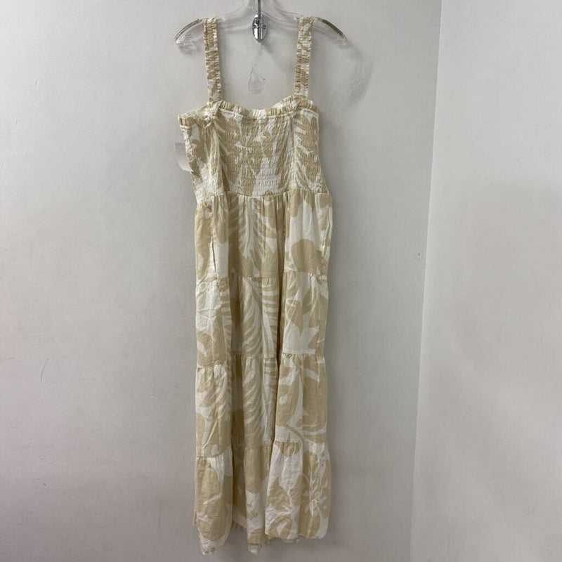 GAP WOMEN'S DRESS white oatmeal mix XXL