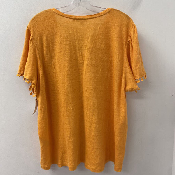 CHICOS WOMEN'S T-SHIRT orange XXL